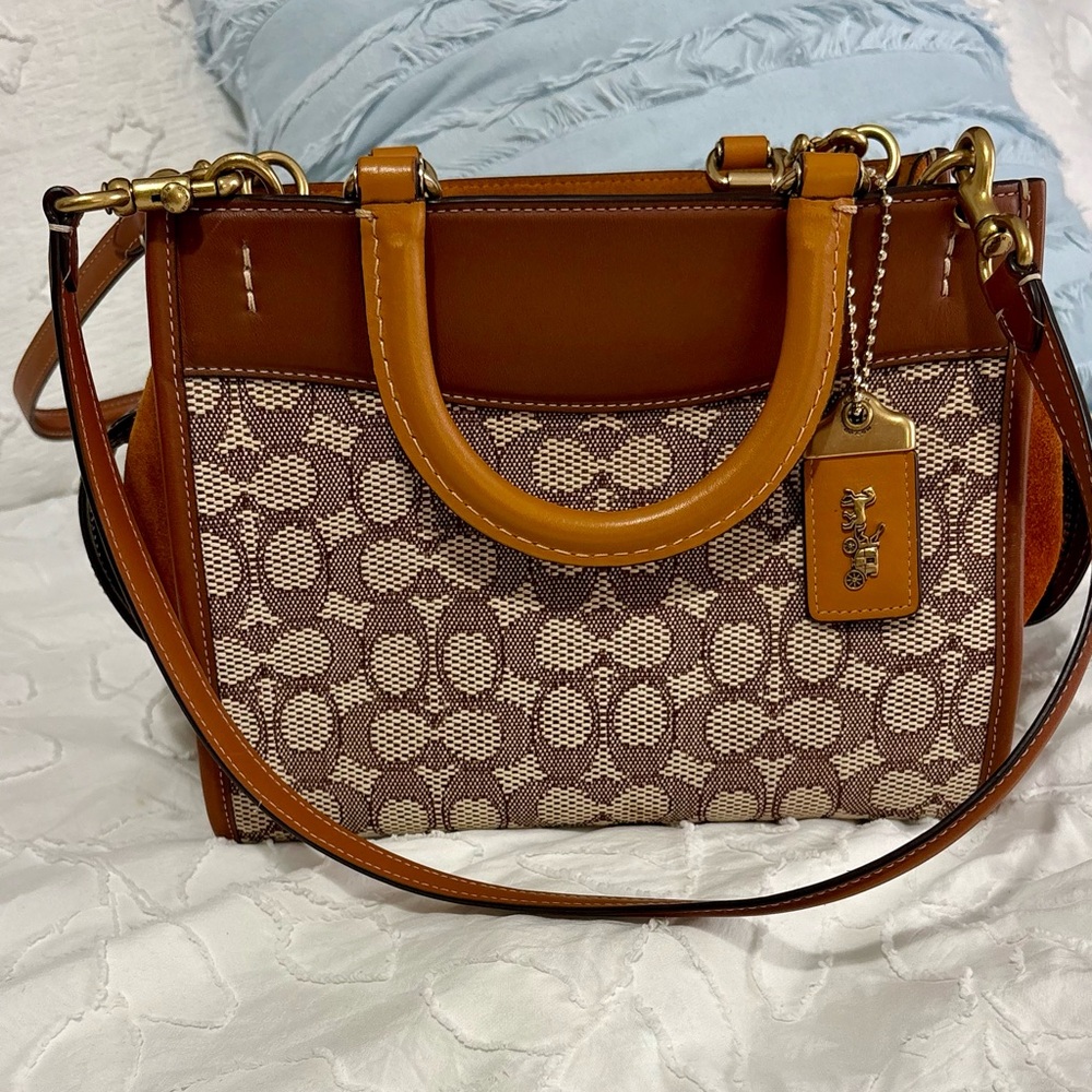 Coach Rogue bag 25 textile Jaquard - Picture 2 of 13